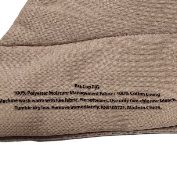 Wick 'em Bra Liner 4-Pack 3 Beige 1 Black F/G Cup Sizes Moisture Wicking Cushion - Picture 4 of 7
